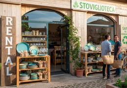 Stoviglioteche: la nuova tendenza del noleggio di stoviglie riutilizzabili per eventi